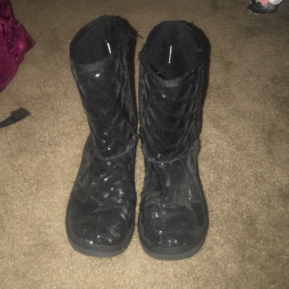 Sparkly boots